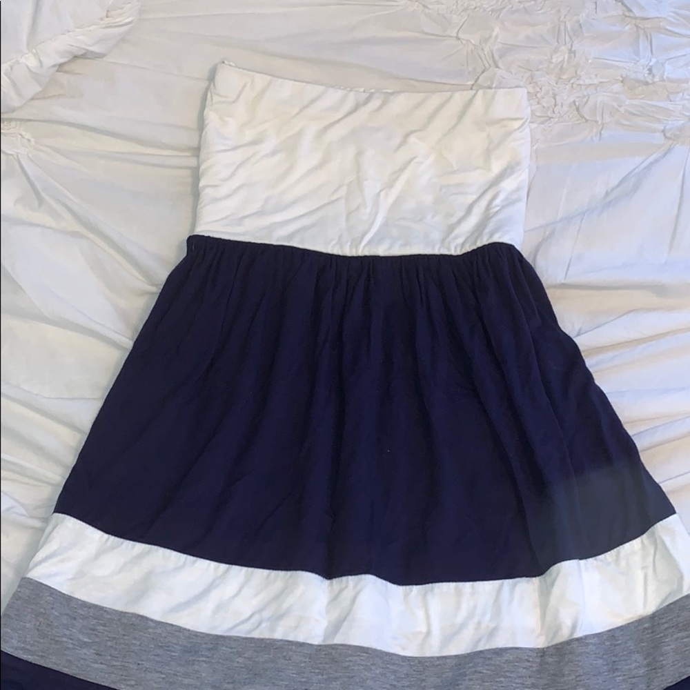 Strapless dress